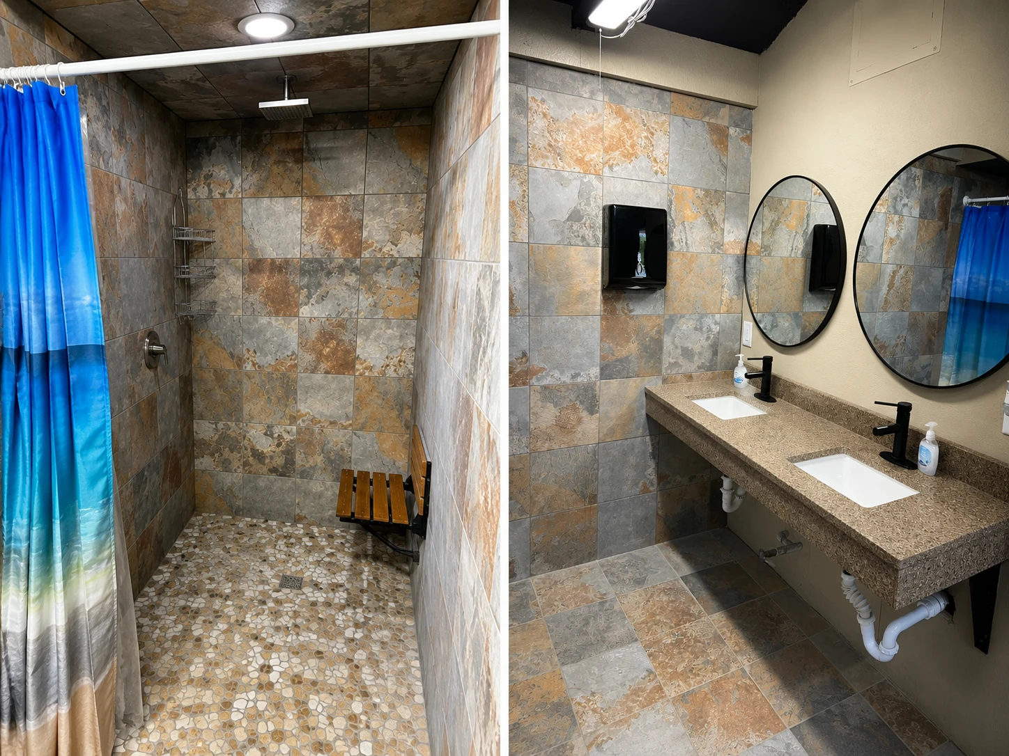 Restrooms & Showers