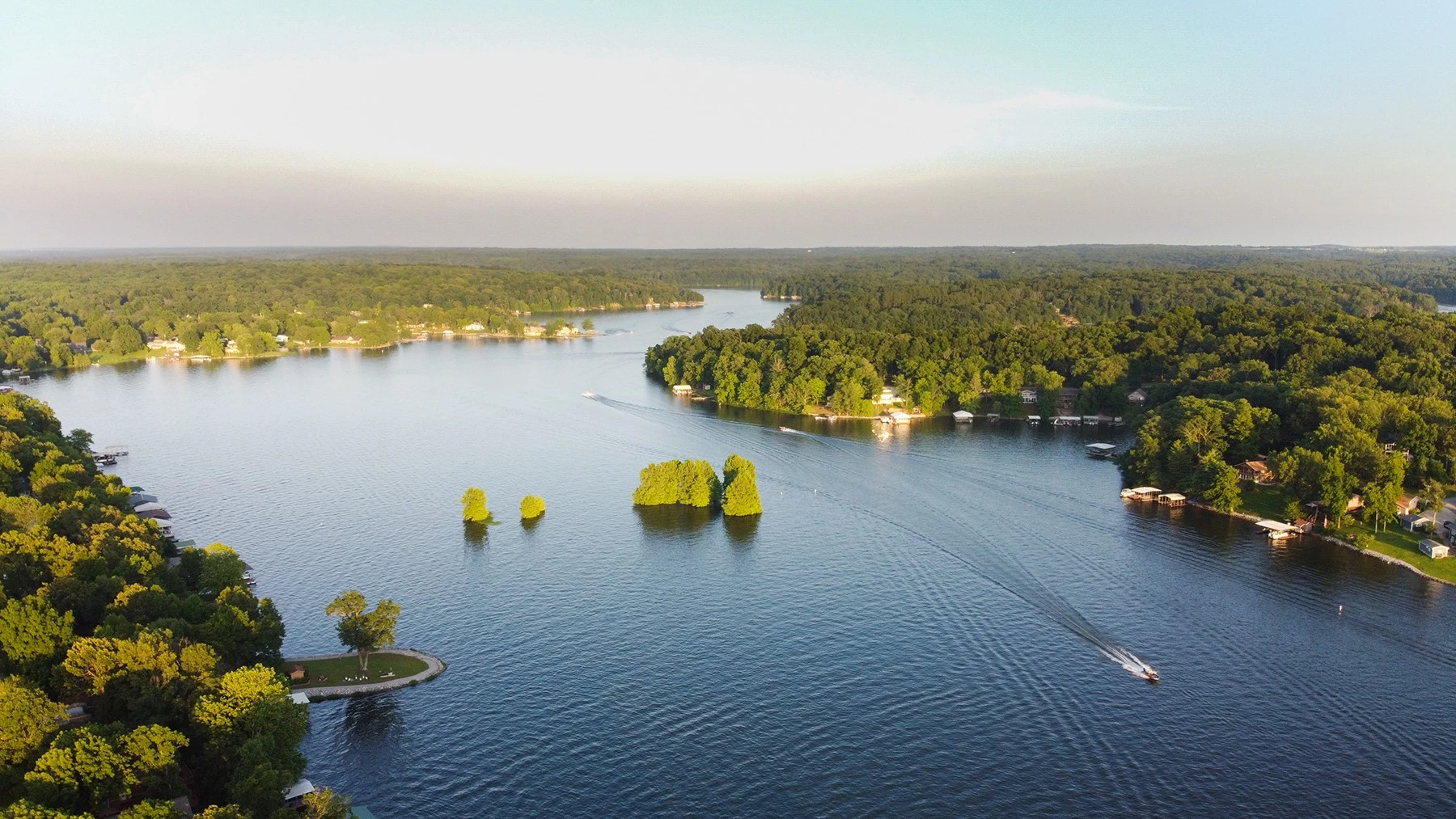 Lake of Egypt at the Marion KOA